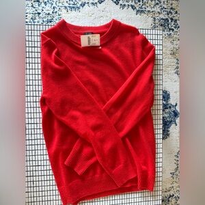 Jcrew NWT 100% cashmere sweater crewcuts size 14 fits Women's size XS